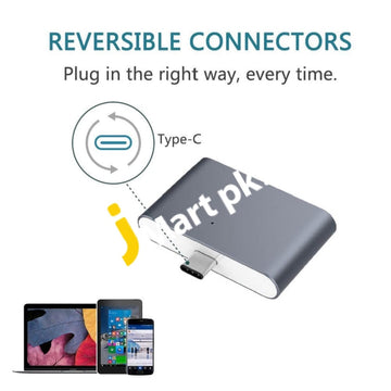 Usb 3.1 Type C Card Reader Mini Adapter For Android Phones Tf Otg Memory - Imported From Uk